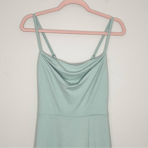 NWT BIRDY GREY Ash Age Grey Crepe Gown XS - Picture 6 of 9